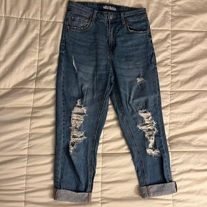 Ripped Mom Jeans